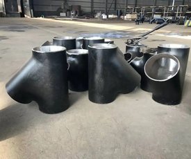 鋼制無(wú)縫45度斜三通